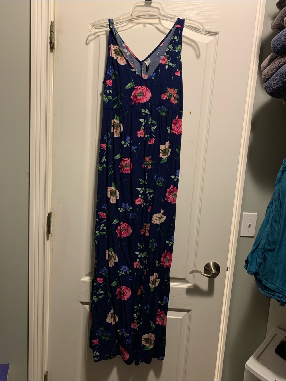 Old Navy Floral Maternity Maxi Dress Size Small